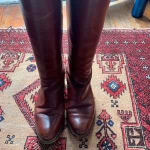 Frye Knee High Riding Boots
